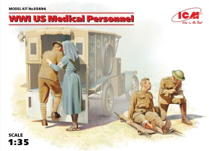 1:35 WWI US Medical Personnel