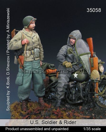 1:35 US Soldier & Rider