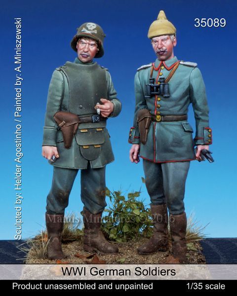 1:35 WWI German Soldiers