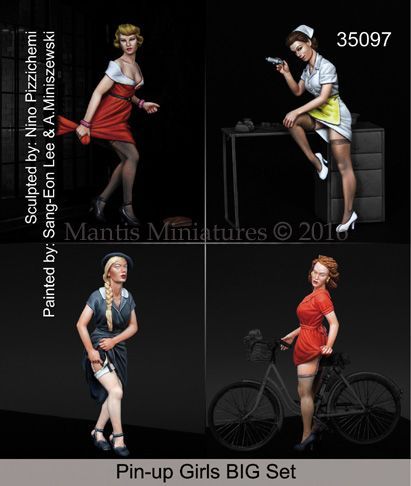 1:35 Pin-up Girls BIG Set