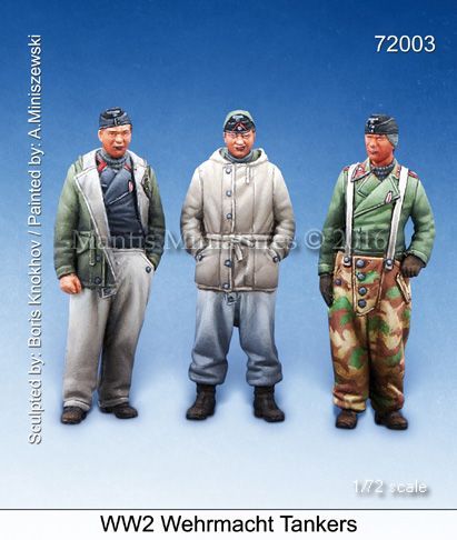 1:72 WW2 Wehrmacht Tankers