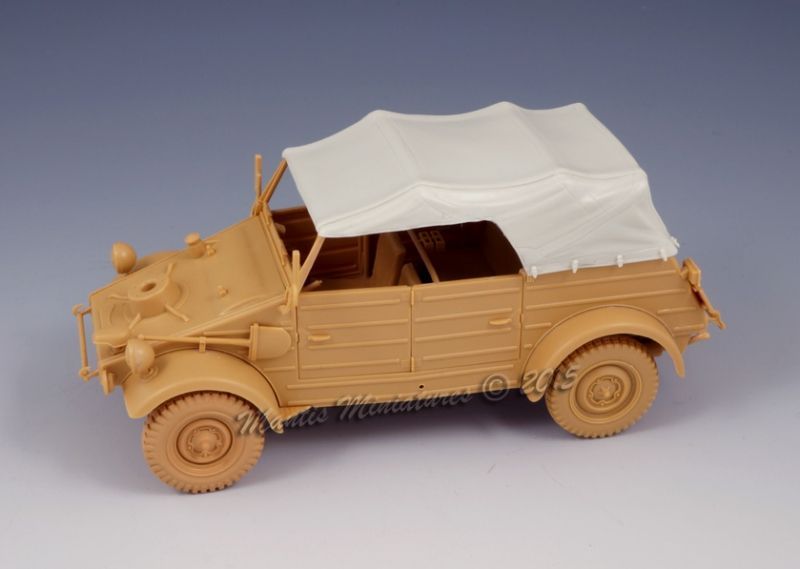 1:35 Canvas roof for Kubelwagen