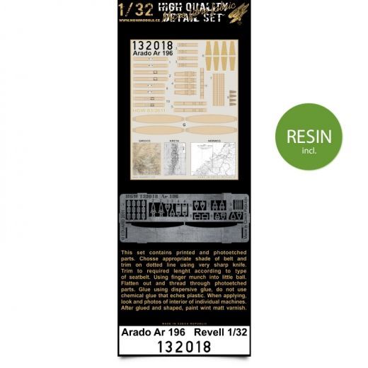 1:32 Arado Ar 196 + Resin Seats