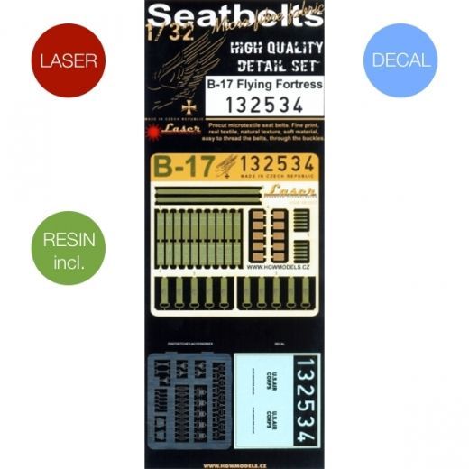 1:32 B-17 + Seat