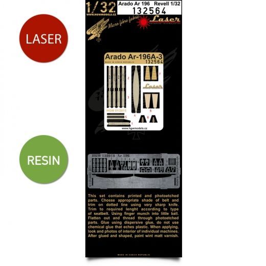 1:32 Arado Ar 196A-3 + Resin Seats