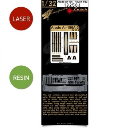1:32 Arado Ar 196A-3 + Resin Seats