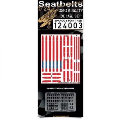 1:24 Sparco Red - Six Point