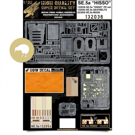 1:32 SE.5a HISSO - Super Detail Set