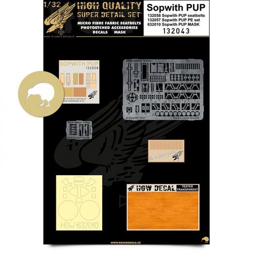 1:32 Sopwith Pup - Super Detail Set