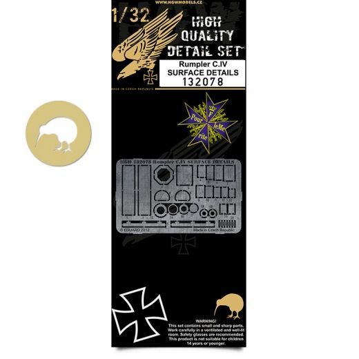1:32 Rumpler C.IV - Surface Details
