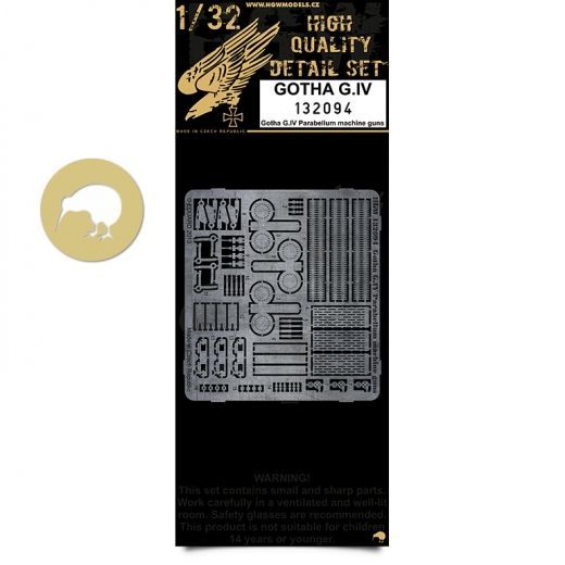 1:32 Gotha G.IV - Parabellum MG