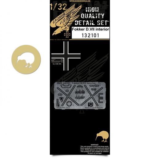 1:32 Fokker D.VII - Interior