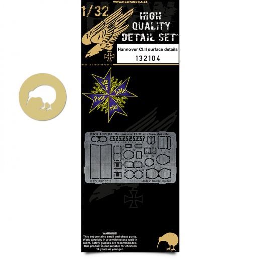 1:32 Hannover Cl.II - Surface Details