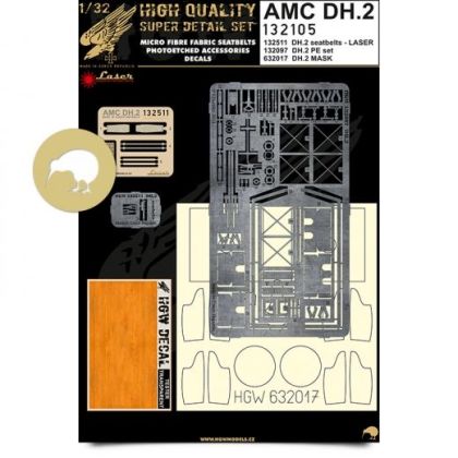 1:32 AMC DH.2 - Super Detail Set