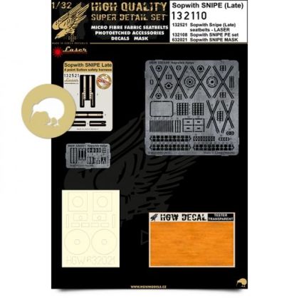 1:32 Sopwith Snipe - Late - Super Detail Set