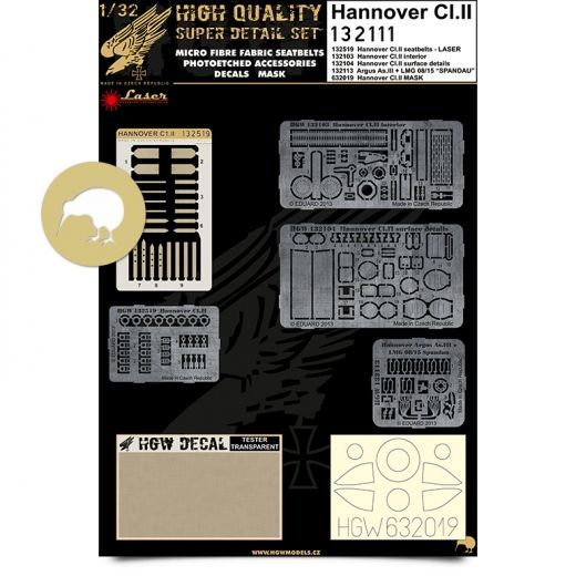 1:32 Hannover Cl.II - Super Detail Set