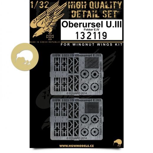 1:32 Fokker E.IV - Oberursel U.III Engine