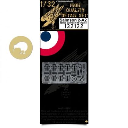 1:32 Salmson 2-A2 - 260 hp Salmson 9z Engine