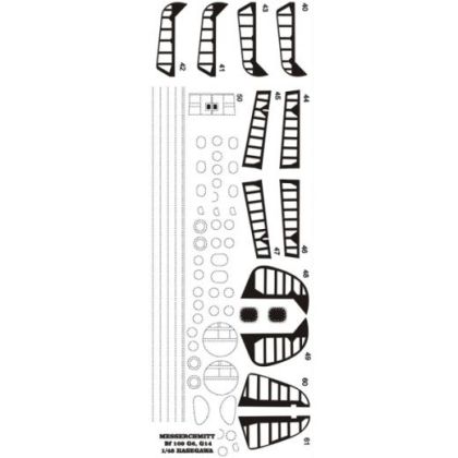 1:48 Messerschmitt Bf 109G-2/4/6/14 Basic Set