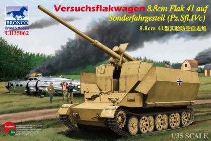 1:35 Versuchsflakwagen 8.8cm Flak 41 auf Sonderfahrgestell (Pz.Sfl.IVc)