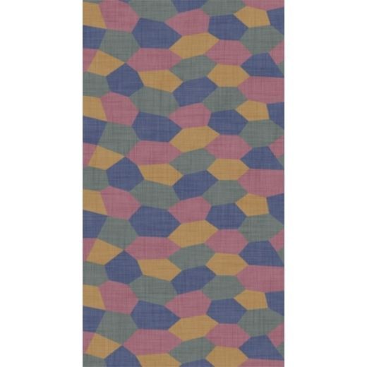 1:32 4 Colour Lozenge - Canvas texture