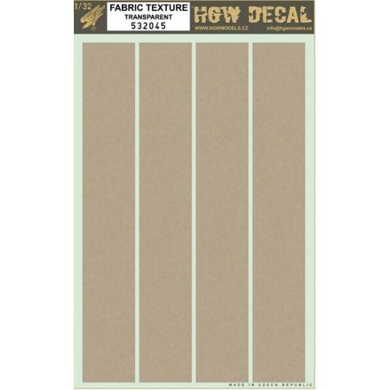 1:32 Transparent Simulates Fabric Texture