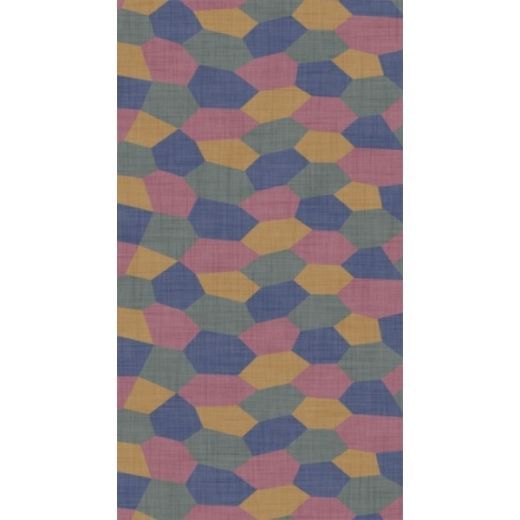 1:32 4 Colour Lozenge - Canvas texture