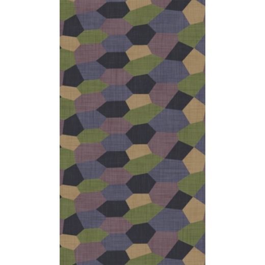 1:32 5 Colour Lozenge - Canvas texture