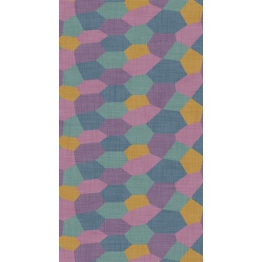 1:32 5 Colour Lozenge - Canvas texture