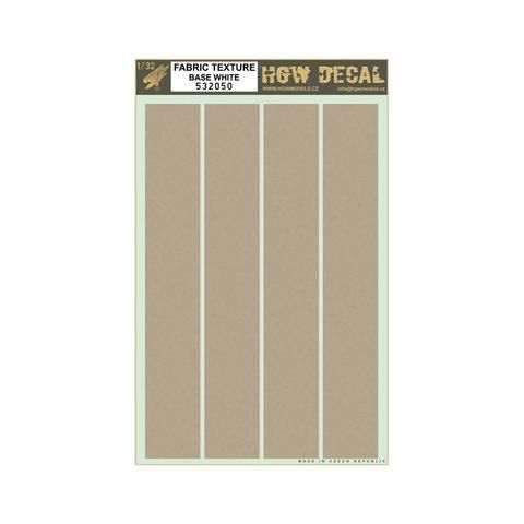 1:32 Fabric simulation Base White decal