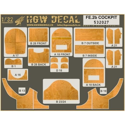 1:32 FE.2b - Cockpit Decals