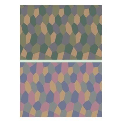 1:48 4 Colour Lozenge - Faded