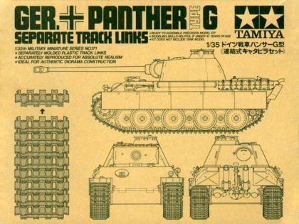 1:35 Panther Type G Separate Track links