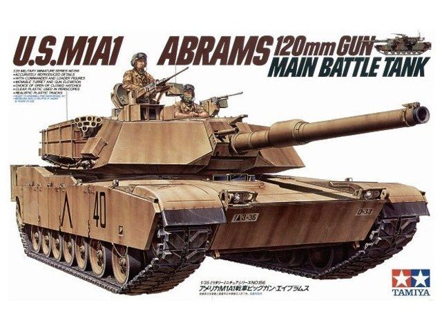 1:35 U.S. M1A1 Abrams