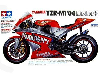 1:12 Yamaha YZR-M1'04 No.7/No.33