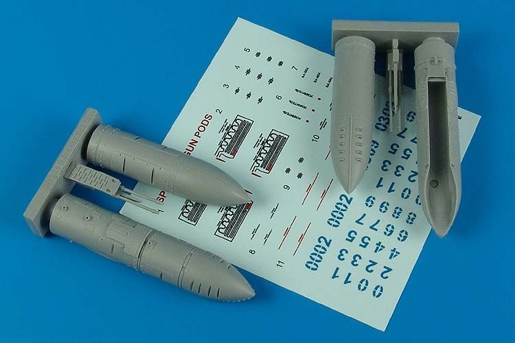 1:32 SPPU-22 Soviet gun pods