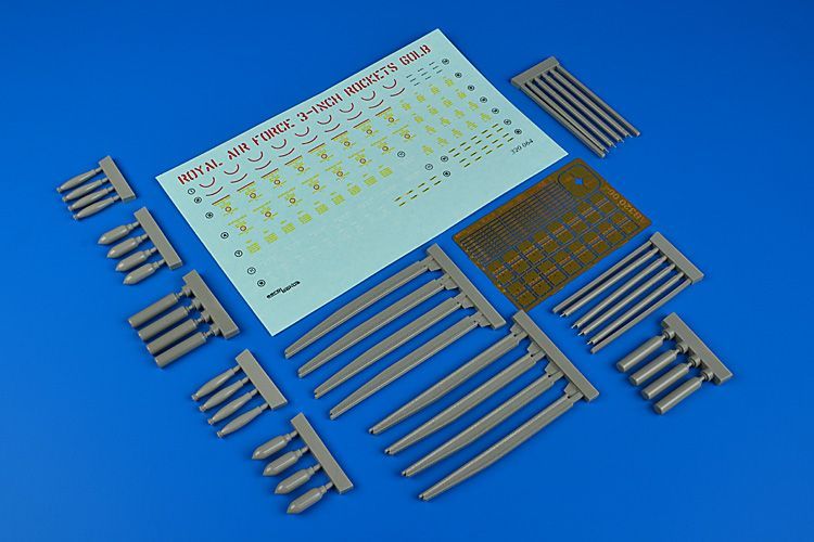 1:32 R.A.F. 3-inch 60lb rockets