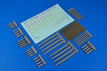 1:32 R.A.F. 3-inch 60lb rockets