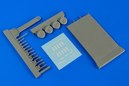 1:32 USAF utility trailer wagon 36x60 inch