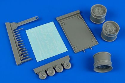 1:32 US NAVY utility trailer wagon 36x60 inch with spill absorbents