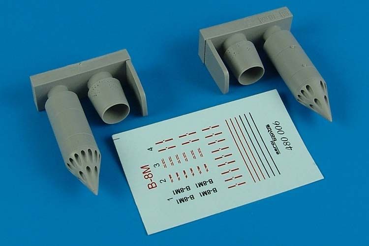 1:48 B-8M Soviet rocket launchers