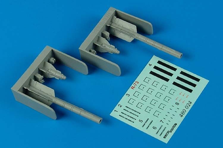 1:48 R-73 (AA-11 archer) air-to-air missile