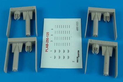 1:48 PLAB-250-120 Soviet anti-submarine bombs