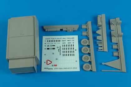 1:48 USAF F-2A Flightline maintenance shop trailer