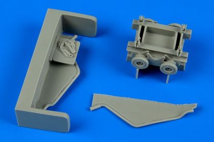 1:48 US NAVY torpedo loading cart
