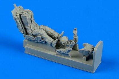 1:48 Fighter Pilot with ej. seat for MiG-21 PFM/MF/SMT/Bis, MiG-23 M/MF/ML, ..