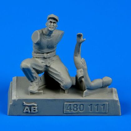 1:48 U.S. Army aircraft mechanic WWII - Pacific theatre