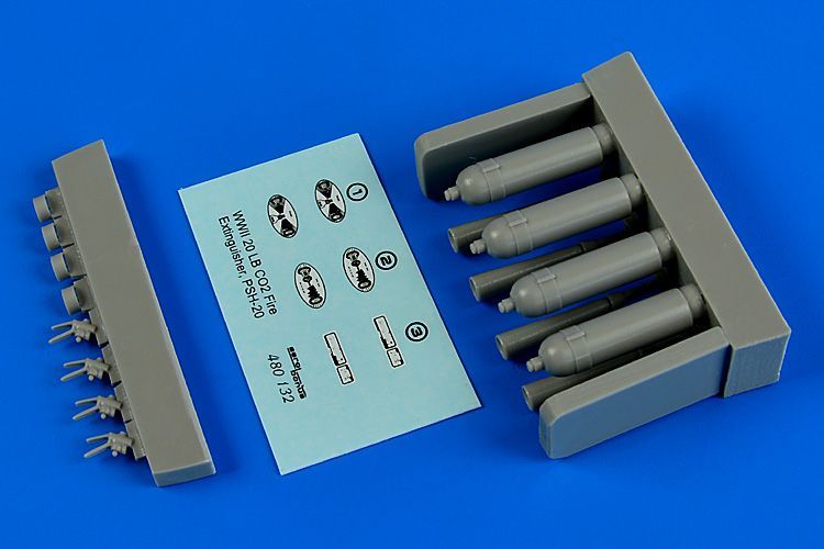 1:48 WW II CO2 PSH-20 fire extinguisher (US ARMY)