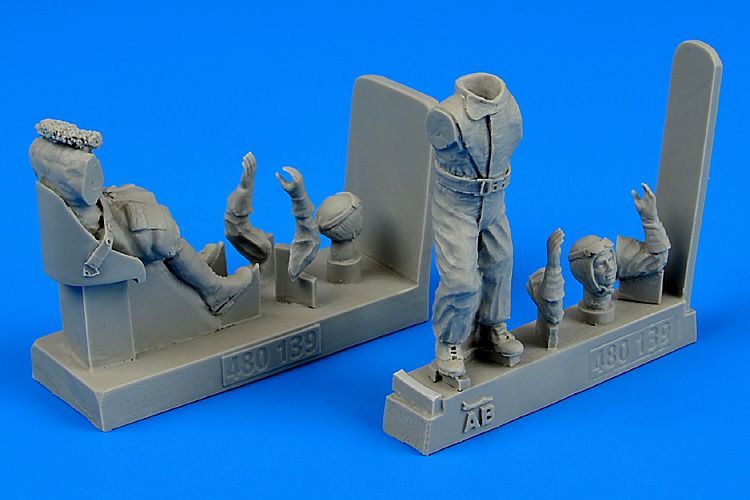 1:48 German and Austro-Hungarian Aircraft crew WWI