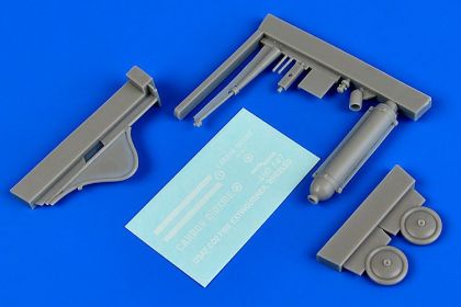 1:48 USAF Flightline 50 lb. CO2 extinguisher - wheeled